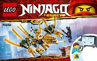 70666 The Golden Dragon LEGO information LEGO instructions LEGO video review