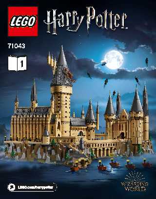71043 Hogwarts Castle LEGO information LEGO instructions LEGO video review