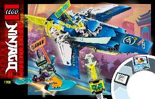 71709 Jay and Lloyd's Velocity Racers LEGO information LEGO instructions LEGO video review