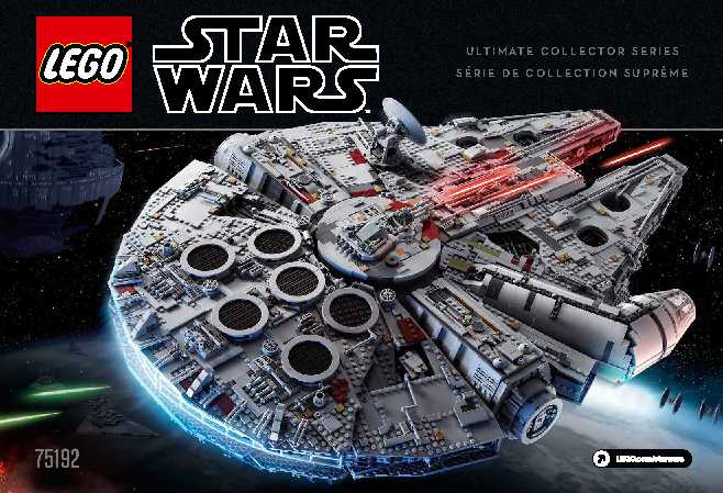 Lego millennium falcon force best sale awakens instructions