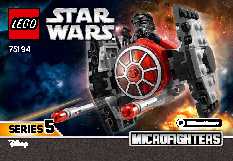 75194 First Order TIE Fighter Microfighter LEGO information LEGO instructions LEGO video review