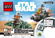 75228 Escape Pod vs. Dewback Microfighters LEGO information LEGO instructions LEGO video review