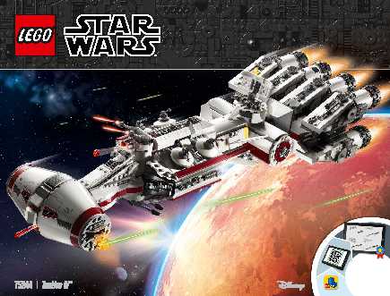 75244 Tantive IV LEGO information LEGO instructions LEGO video review