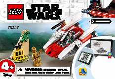 75247 反乱軍のAウィング・スターファイター レゴの商品情報 レゴの説明書・組立方法 レゴ商品レビュー動画