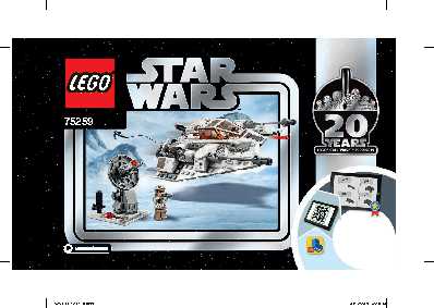75259 Snowspeeder - 20th Anniversary Edition LEGO information LEGO instructions LEGO video review