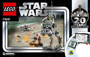 75261 Clone Scout Walker - 20th Anniversary Edition LEGO information LEGO instructions LEGO video review