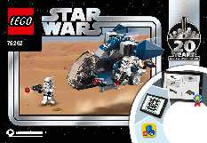 75262 Imperial Dropship - 20th Anniversary Edition LEGO information LEGO instructions LEGO video review