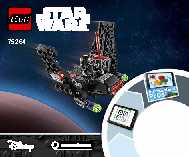 75264 Kylo Ren's Shuttle Microfighter LEGO information LEGO instructions LEGO video review