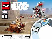 75265 T-16 Skyhopper vs. Bantha Microfighters LEGO information LEGO instructions LEGO video review