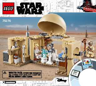 75270 Obi-Wan's Hut LEGO information LEGO instructions LEGO video review