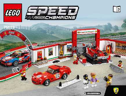 Ferrari Ultimate Garage 75889 LEGO information instructions page / Brick Mecha