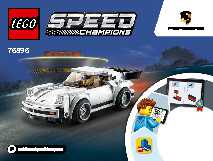75895 1974 Porsche 911 Turbo 3.0 LEGO information LEGO instructions LEGO video review