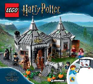 75947 Hagrid's Hut: Buckbeak's Rescue LEGO information LEGO instructions LEGO video review