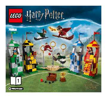  LEGO Harry Potter Quidditch Match 75956 : Toys & Games
