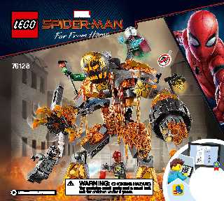 76128 Molten Man Battle LEGO information LEGO instructions LEGO video review
