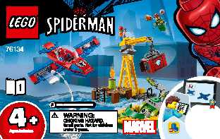 76134 Spider-Man: Doc Ock Diamond Heist LEGO information LEGO instructions LEGO video review