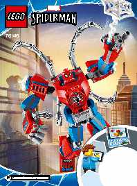 76146 Spider-Man Mech LEGO information LEGO instructions LEGO video review